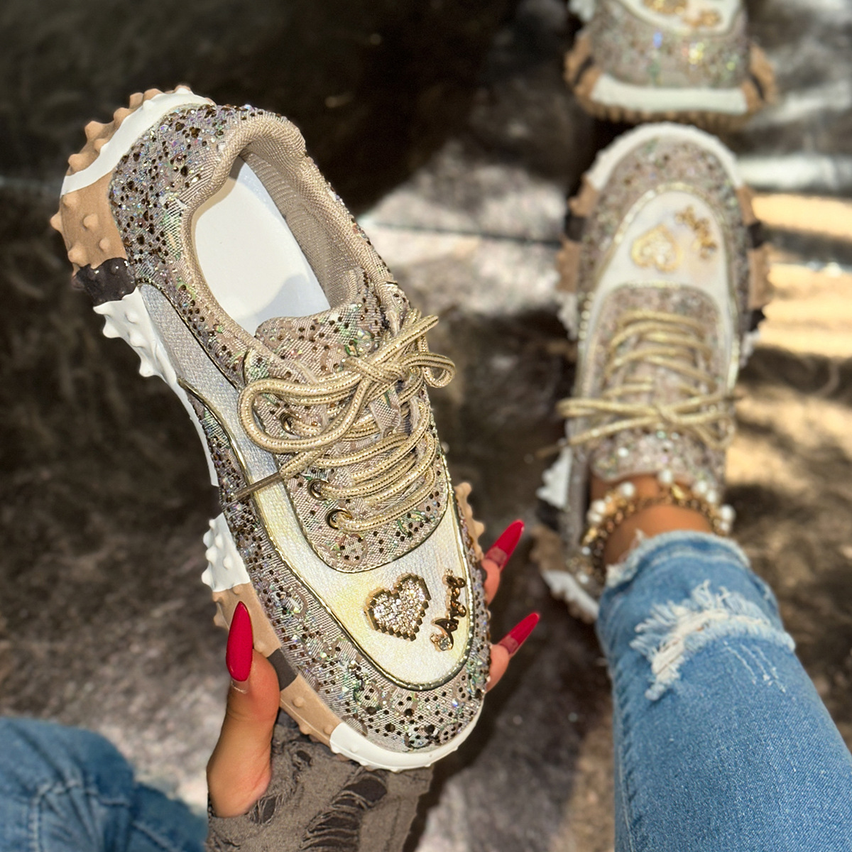 Running Shoes Women - 2026 Women's Spring Sports Leisure Shoes