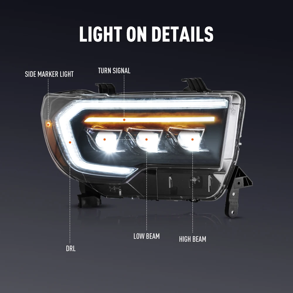 Car Styling Head Lamp for Toyo - Running Headlamp review and price