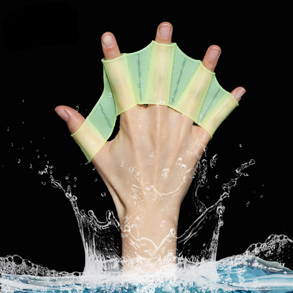 Silicone Swim Fins Hand Paddle - Running Gear Kids review and price