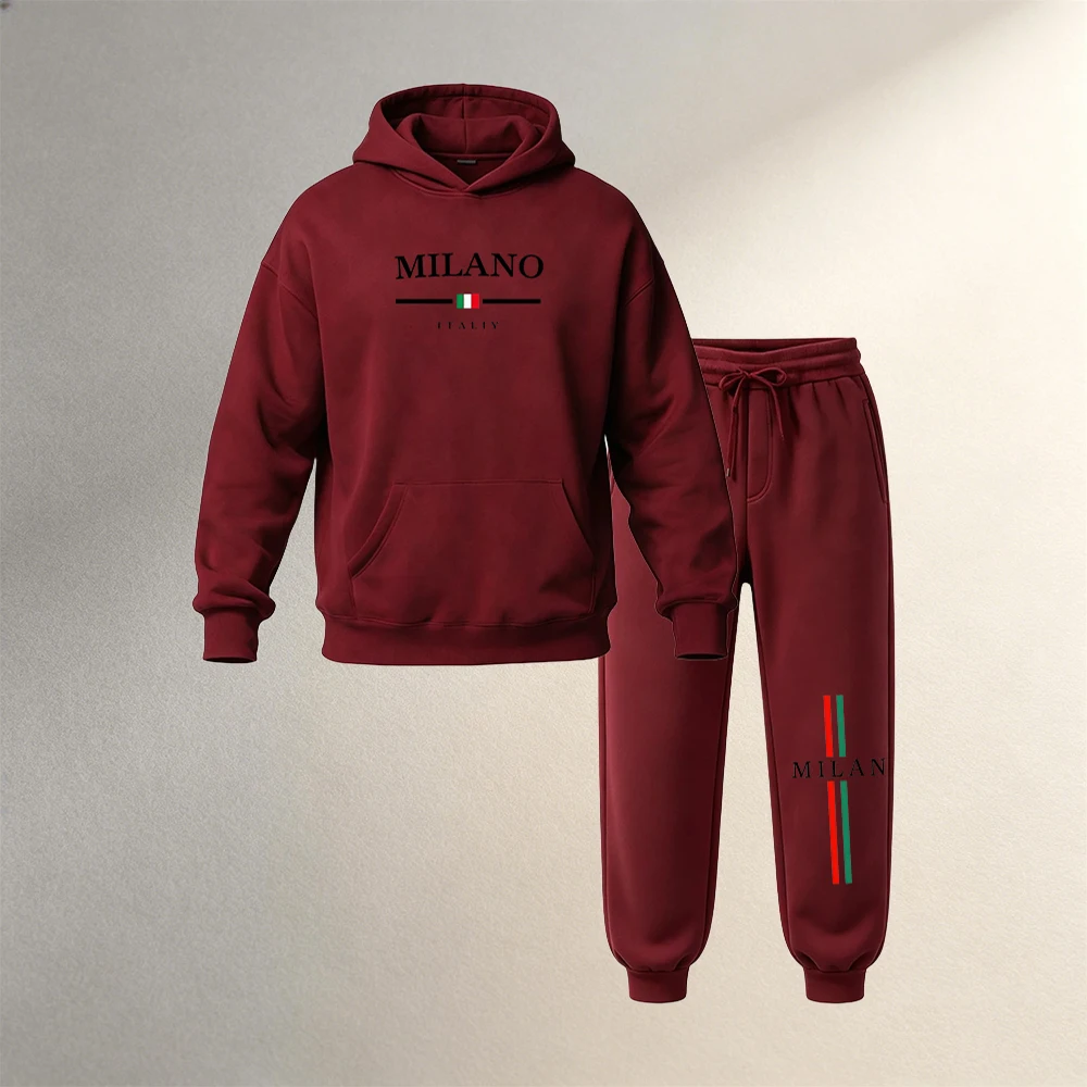 Men's Clothing Hoodies Sets 2P - Joggers Pants review and price